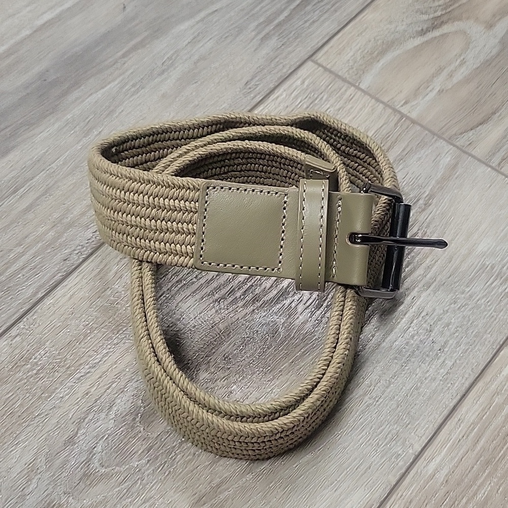 Urban Outfitters Moss Green Woven BeltSize 32 or 34 NWOT